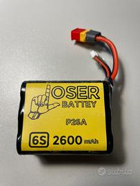 Pacco batterie fpv li-ion MOLICEL P26A 6S