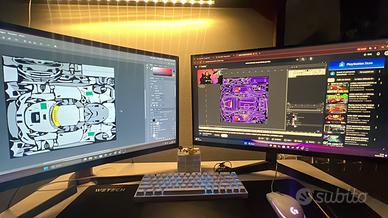 monitor gaming e lavoro