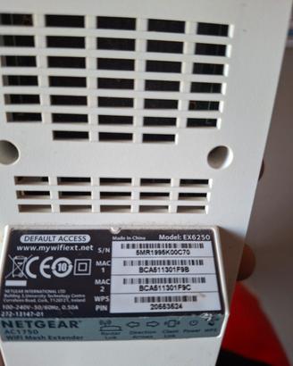 estensore di rete Netgear AC1750 WiFi Mesh 