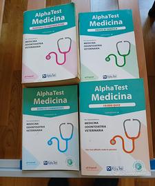 Set 4 libri ammissione alla Facoltà di Medicina