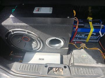 impianto stereo completo 