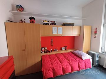 Camera da letto a ponte singola