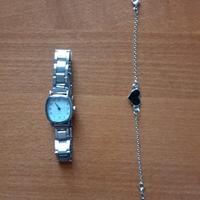 orologio  + bracciale donna 