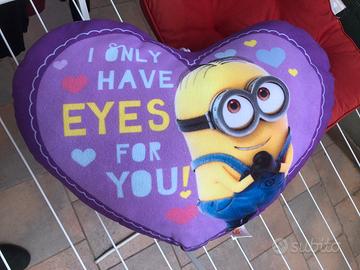 Cuscino a cuore Minions Cattivissimo Me