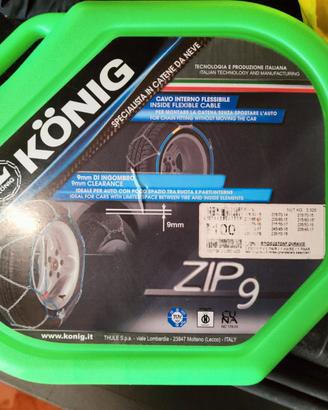 Catene da neve Konig Zip9 0100 9mm