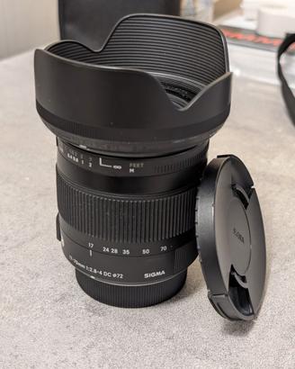 SIGMA 17-70 F2.8 Nikon DC Macro OS HSM Contemp.