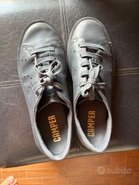 Camper pelle blu scuro