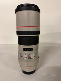 OBIETTIVO CANON LENS EF 300mm 1:4 L IS