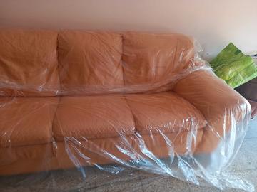 divano in pelle 3 posti 