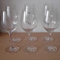 Set 6 Drop Calice Bordeaux Richard Ginori 1735