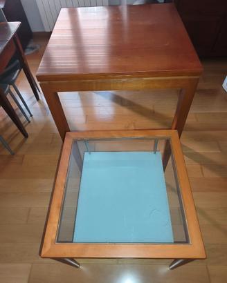 Tavolo da pranzo allungabile e tavolino soggiorno