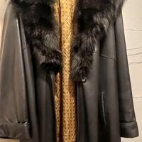 cappotto pelle donna