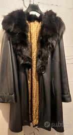 cappotto pelle donna