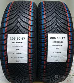 2 GOMME 205 50 17 MICHELIN BF3