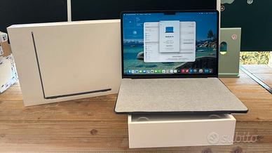 MacBook Air 13″ M4 Ram 16 GB, SSD 256 GB Ex-Demo