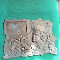 Placca in ottone Felli