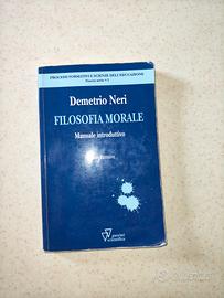 Libro Filosofia morale  e riassunto