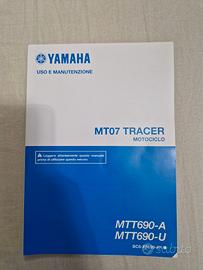 Libretto uso e manutenzione Yamaha Tracer 700