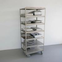 Carrello scaffalatura a 7 ripiani per ristoranti