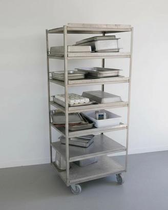 Carrello scaffalatura a 7 ripiani per ristoranti