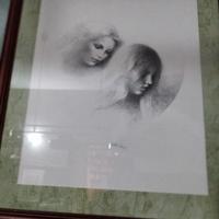 disegno a matita su cartoncino 