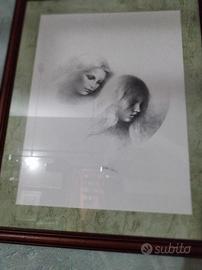 disegno a matita su cartoncino 