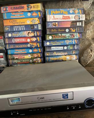 Vhs disnay videocassette