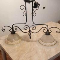 Lampadario vintage per Cucina