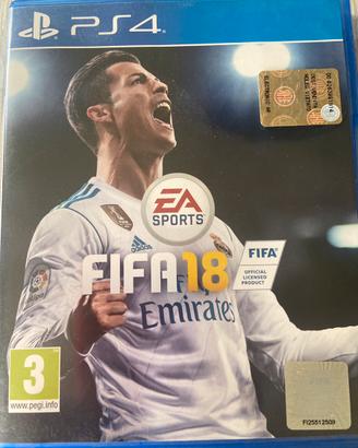 Videogioco Ps4 Fifa 18