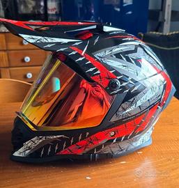 casco cross helmet