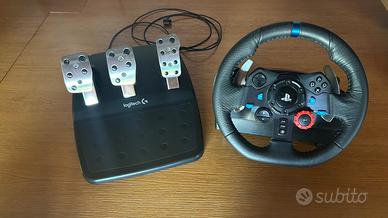 Logitech G29 + Pedaliera – Volante per PS4/PS5/PC