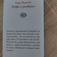 Dono e perdono libro di Enzo Bianchi