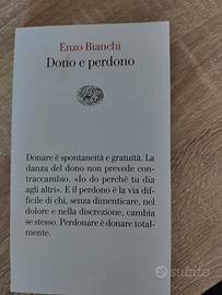 Dono e perdono libro di Enzo Bianchi
