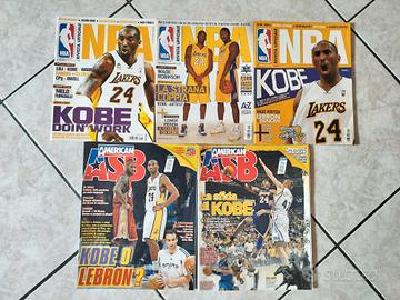 Lotto riviste NBA vintage Kobe Bryant 