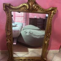 specchio stile barocco vintage oro
