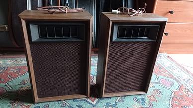 Casse acustiche in legno vintage