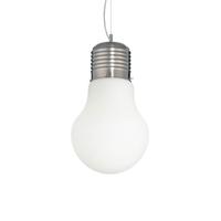 Lampadario a forma lampadina gigante