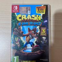 gioco crash bandicoot nintendo switch