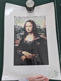 Poster Gioconda - The art of the brick