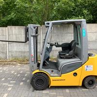 Jungheinrich diesel 2 t - triplex 4,4 m