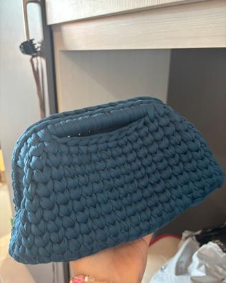 Clutch Bag Verde Pertolio Scuro
