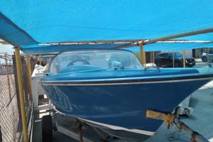 Barca con motore fuoribordo