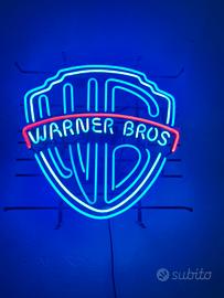 Antica insegna neon usa warner bros