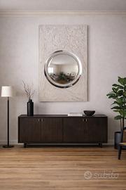 Specchi su quadro materico