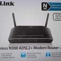 D-LINK WIRELESS N300 ADSL2+MODEM ROUTER