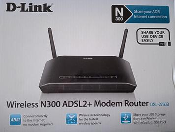 D-LINK WIRELESS N300 ADSL2+MODEM ROUTER