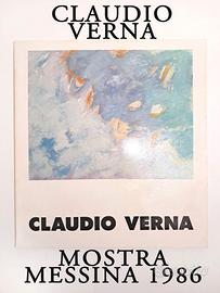 Claudio Verna, Libro Catalogo Mostra Messina 1986
