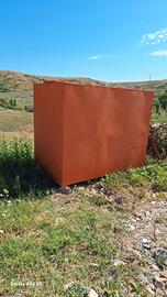 cisterna in ferro per gasolio o acqua