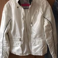 Giacca Giubbino bianco lucido IKS ASK