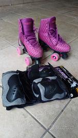 Pattini a rotelle bambina